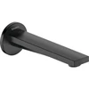Image de Duravit Bec de baignoire Tulum Sortie 171 mm, rosace ronde, noir mat