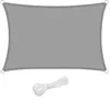 Image de WOLTU Voile d'ombrage rectangulaire 4x5 m Respirante en HDPE, Toile d'ombrage Protection Solaire, Anti 85% UV Contre Le Vent, pour Jardin terrasse Camping Gris Clair