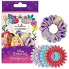 Image de Invisibobble KIDS Disney Princesses | Lot de 7 : 1 chouchou et 6 chouchous à spirale, multicolore | Accessoires de cheveux pour filles | Set de chouchous pour filles