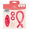 Image de invisibobble Gift Set Beach Curl L | Kit de boucles sans chaleur pour de grandes et volumineuses ondulations de plage | Contient 2 élastiques, 1 bigoudi | 1 pince à cheveux & 1 ruban à boucler