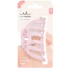 Image de invisibobble Clipstar L Rose Glimmer (1 pièce)   grande pince cheveux femme   pince pour cheveux épais et chignons volumineux