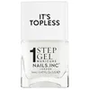 Image de Nails Inc Topless Emma (blanc éclatant)   Vernis gel sans UV   Manucure en 1 étape avec tenue d’environ 8 jours   Séchage rapide, végan & 21-free   Kit pour adultes et enfants, sans base ni top coat
