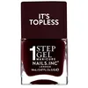 Image de Nails Inc Topless Billie (bordeaux)   Vernis gel sans UV   Manucure en 1 étape jusqu’à 8 jours de tenue   Séchage rapide, végan & 21-free   Pour enfants & adultes   sans base ni top coat