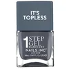Image de Nails Inc Topless Emily (gris foncé)   Vernis gel sans UV   Manucure en 1 étape jusqu’à 8 jours de tenue   Séchage rapide, végan & 21-free   Pour enfants & adultes   sans base ni top coat