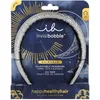 Image de invisibobble HAIRHALO Eclipse Stardust Crown Serre-tête avec anneau, large, pour des looks de fête élégants, confortable et réglable, argenté