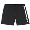 Image de BOSS Hommes Dolphin Short de Bain à Logo et Rayure