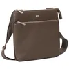 Image de BOSS Zair Envelope with Zip Bag Open Green