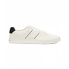 Image de BOSS pour homme. 50522833 Baskets beiges Aiden (45), Blanc, Plat, Lacets, Casuel
