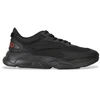 Image de HUGO pour homme. 50536960 Trainers Leon Runn black (41), Noir, Plat, Lacets, Casuel