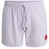 Image de HUGO Hommes Dominica Short de Bain à séchage Rapide avec étiquette Logo