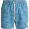 Image de BOSS Hommes Vibe Short de Bain à Micro-imprimé et Badge logoté