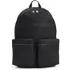 Image de HUGO Sac À Dos En Twill Avec Finition À Logo Revisité