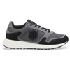 Image de BOSS pour homme. 50554612 Baskets grises Vinston (42), Plat, Lacets, Casuel