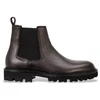 Image de BOSS pour homme. 50552573 Bottines en Cuir Julyo Cheb marron (46), Plat, Aucun, Casuel