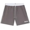 Image de Boss Starfish 10259586 01 Short de Bain pour Homme, Gris foncé 025, L