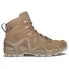 Image de Lowa Chaussures Trekking Zephyr MK2 GTX Mid TF, Cuir, Coyote Op, 41.5 EU