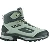 Image de LOWA Bottes moyennes CORVARA GTX MID Ws, Vert patine/gris, 38 EU