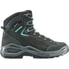 Image de LOWA Femme Renegade Evo GTX Mid Wide Chaussures, Asphalt-türkis, 39