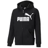 Image de PUMA Sweat à Capuche à Fermeture zippée intégrale Essentials Big Logo Enfant et Adolescent 110 Black