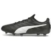 Image de PUMA Chaussures de Football King Platinum 21 FG/AG pour Homme, Puma Noir Puma Blanc., 40.5 EU