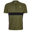 Image de Ziener Maillot de Cyclisme Narran pour Homme   VTT   Vélo de Route   Respirant, séchage Rapide, élastique, Manches Courtes, Vert Feuille, 54