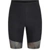 Image de Ziener Nasira X-Gel Collant de vélo pour Femme, Respirant, à séchage Rapide, rembourré, Gel, imprimé Vague/Noir, Taille 38