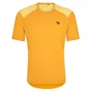 Image de Ziener Nentin T-Shirt Fonctionnel pour Homme - Cyclisme | Outdoor | Fitness | Sport - Respirant, séchage Rapide, Manches Courtes, Jaune doré, 50