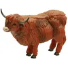 Image de Bullyland 62445 - Figurine de Jeu Boeuf des Highlands écossais, Environ 10,7 cm de Haut, fidèle au détail, sans PVC, comme Petit Cadeau pour Les Enfants à partir de 3 Ans