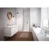 Image de Porte battante 1 élément Koralle TwiggyPlus profilé argent mat l. : 770-810 mm H. : 2000 mm 6 mm verre revêtement
