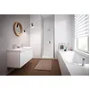 Image de Porte battante 1 élément Koralle TwiggyPlus profilé argent mat l. : 870-910 mm H. : 2000 mm 6 mm verre avec revêtement