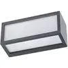 Image de G & L Handels GmbH Applique d'extérieur 400157, anthracite, aluminium, longueur 25,2 cm, IP54