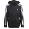 Image de adidas Fille B 3s Fz Hd Maillot de surv tement, Noir/Blanc, 60 EU