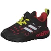 Image de adidas Fortarun Superhero I Chaussures de Running Unisexe pour Enfant, Noir/Blanc/Rouge (Negbás Ftwbla Rojint), 21 EU