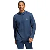Image de adidas Golf Hommes Novelty Quarter Zip Lightweight Golf Hoody - Marine - XL