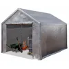 Image de TOOLPORT Tente de Stockage 3x4 m Hangar de Stockage Abri Tente de Garage Bâche PE 350 N étanche à l'eau en Gris