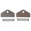 Image de vhbw 2x balais charbon compatible avec Miele T484C SIROCCO C 2000, T484C T 400-84 C CH sèche-linge, sèche linge à condensation + ressort