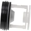 Image de vhbw Filtre à peluches compatible avec Bosch WFL1601BY/09, WFL1601BY/01 machine à laver sèche-linge - 6,2cm compatible avec Copreci pompe + joint