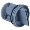 Image de vhbw Filtre à peluches compatible avec Bosch WAE28180, WAE28171, WAE28162, WAE28460, WAE2844S, WAE281Y0 machine à laver sèche-linge - 6,3cm + joint