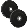 Image de vhbw 2x Filtre à charbon actif compatible avec Electrolux EFT60022W - FAC 519, EFT623-949610024, EFT623B - 949610023 hotte de cuisine