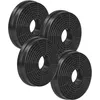 Image de vhbw 4x Filtres à charbon actif compatible avec Candy CBT6252X 36900945 hotte de cuisine