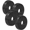Image de vhbw 4x Filtres à charbon actif compatible avec Candy CCE1161X 36901015 hotte de cuisine