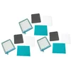 Image de vhbw 6x filtre d'échappement, 3x filtre HEPA, 3x filtre d'entrée du moteur compatible avec Philips PowerPro Active FC8632 aspirateur