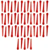 Image de vhbw 50x Lames compatible avec Gardena Comfort-Cut Li18/23R 9825, Li18/23R 9825-20 taille gazon - Lames de rechange, orange, plastique