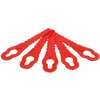 Image de vhbw 5x Lames remplacement pour Grizzly 91094326 pour tondeuse - Lames de rechange, rouge, polyamide
