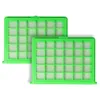 Image de vhbw 2x filtre compatible avec Moulinex MO 5221 PA 4Q0, MO 5221014 Q0, MO 5227014 Q0, MO 5231 PA 4Q0 aspirateur - filtre HEPA blanc/vert