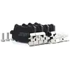 Image de RIDEX 402B1376 Set d'essieu Plaquettes de frein Arrière avec tôle anti-bruit Compatible avec AUDI A4 B8 Avant 8K5