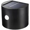 Image de sygonix SY-5770788 Applique solaire extérieure avec détecteur de mouvement LED noir