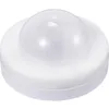 Image de Sygonix SY-6733036 Plafond, Montage en saillie Détecteur de Mouvement pour Plafond 360 ° Relais Blanc