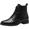 Image de Boots femme Tamaris en cuir, noir, 38 EU