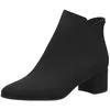 Image de Boots femme Tamaris en textile, noir, 37 EU
